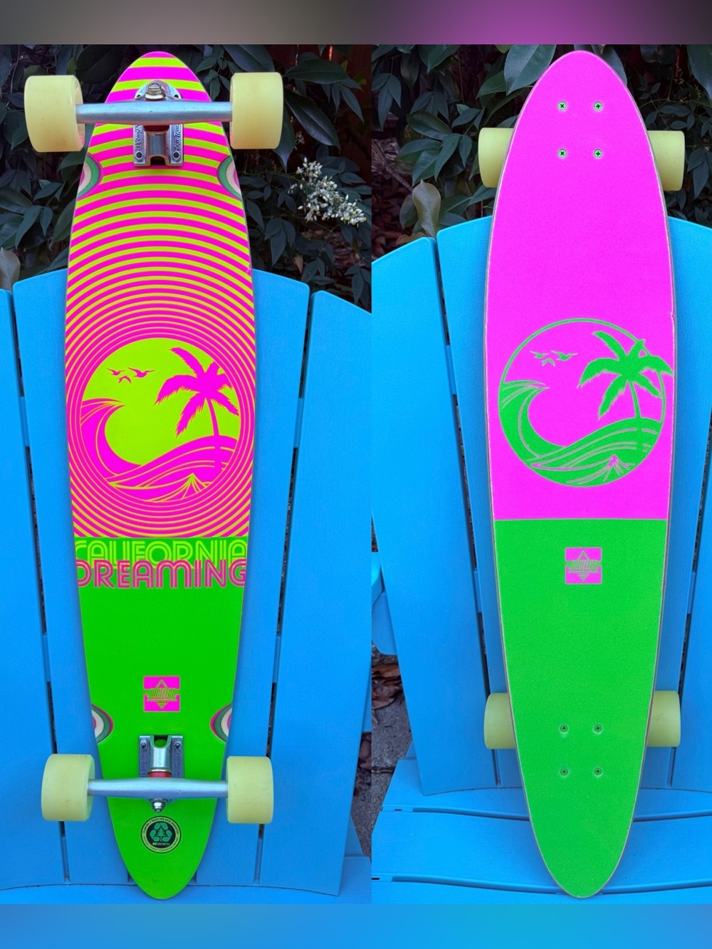 Dusters California Skateboards California Dreaming Complete Longboard Skateboard